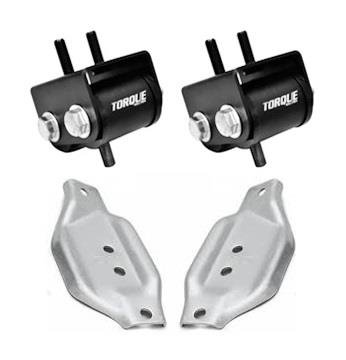 Torque Solution Engine Mounts w/ Mount Plates: Subaru WRX 2006-2015 / STI 2006-2016 thumbnail 2