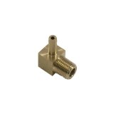 Torque Solution Brass 1/8 in NPT Fitting: Universal 90 Degree Barb thumbnail 4
