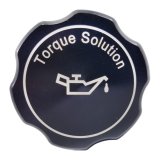 Torque Solution Billet Oil Cap 89+ Subaru - Black thumbnail 4