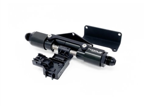 Torque Solution Billet Dual Pass Flex Fuel Sensor Bracket thumbnail 1