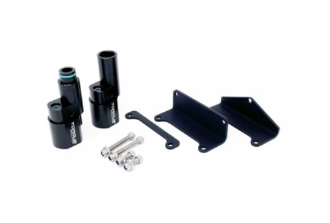 Torque Solution Billet Dual Pass Flex Fuel Sensor Bracket thumbnail 2