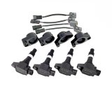 Torque Solution Subaru EJ20/EJ25 R35 GTR Coil On Plug Adapter Kit - Coils Included thumbnail 1