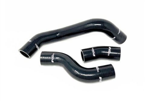Torque Solution 2013+ Subaru BRZ / Scion FR-S / Toyota 86 Silicone Radiator Hose Kit - Black thumbnail 1
