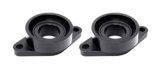 Torque Solution Billet Stock to HKS Blowoff Valve Adapter: Nissan GTR R35 All - Black thumbnail 2