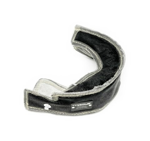 Torque Solution Thermal Turbo Blanket (Black) Fits T25 / T28 Internally Gates Turbos thumbnail 1