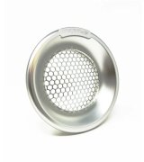 Torque Solution Billet Turbo Velocity Stack Shield For 4in Inlet - Silver thumbnail 2