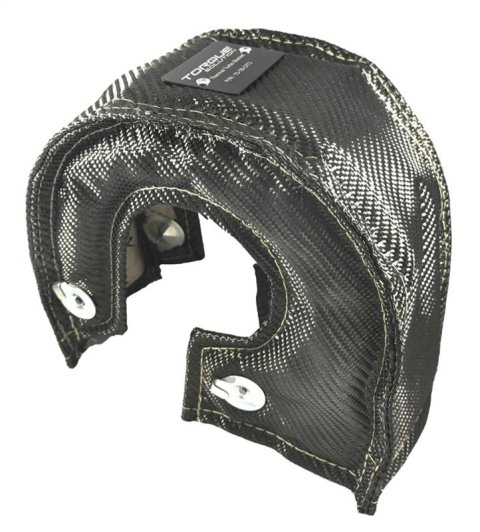 Torque Solution Thermal Turbo Blanket (Carbon Fiber) Fits T4/GT35/GT35/GT40/GT45/GT/47/GT55 thumbnail 2