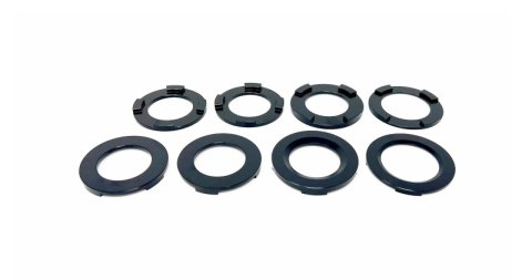 Torque Solution 08-14 Subaru WRX STI Billet Aluminum Rear Subframe Lockdown - Black thumbnail 1