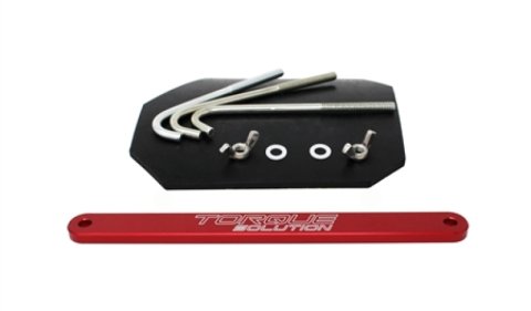 Torque Solution 02-07 Subaru WRX / 04-07 STi Small Battery Tie Down - Red