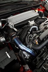 Torque Solution 2022+ Subaru WRX / 19-23 Subaru Ascent Titanium Top Mount Charge Pipe - Brushed thumbnail 2