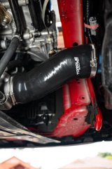 Torque Solution 2022+ Subaru WRX Titanium Intake Pipe Kit (Burnt Blue) thumbnail 3