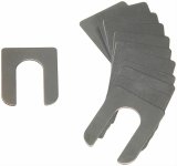 MOOG 1/16in Shim Thickness Freightliner Single Slot Tandem Truck Universal Alignment Shim thumbnail 1
