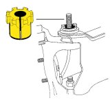 MOOG 94-99 Dodge Ram 2500 Front Caster/Cam Bushing thumbnail 3