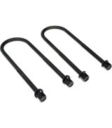 Fabtech 99-06 GM C1500 2WD Square U-Bolt Kit - 9/16-18 x 10.00 x 2.63 thumbnail 2