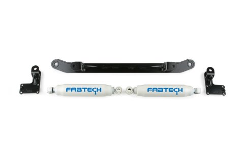 Fabtech 07-14 GM C/K1500 2WD/4WD Dual Steering Stabilizer System w/Perf. Shocks thumbnail 1