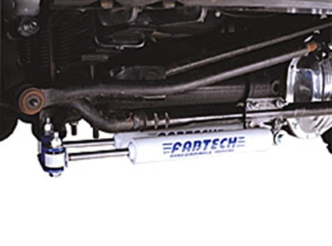 Fabtech 07-14 GM C/K1500 2WD/4WD Dual Steering Stabilizer System w/Perf. Shocks thumbnail 5