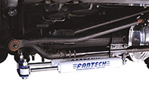 Fabtech 07-14 GM C/K1500 2WD/4WD Dual Steering Stabilizer System w/Perf. Shocks thumbnail 6