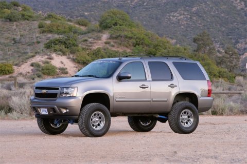 Fabtech 07-14 GM K1500 SUV w/Autoride 6in Rear Coil Spring Kit thumbnail 1