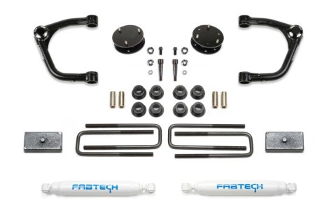Fabtech 2019 GM K1500 3.5in Uniball UCA System - Component Box 1