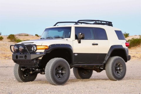 Fabtech 07-13 Toyota FJ 6in Spindle Kit thumbnail 1