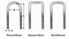 Fabtech 00-05 Ford Excursion 4WD Round U-Bolt Kit - 5/8-18 x 12.00 x 3.50 thumbnail 3