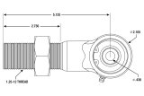 Fabtech 07-18 Jeep JK 4WD Small Poly Ball Joint thumbnail 4