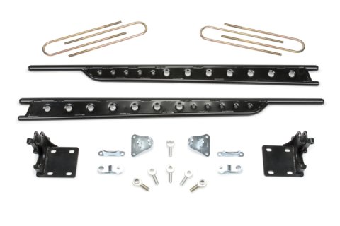 Fabtech 11-16 Ford F250/350 4WD Short Bed Floating Rear Traction Bar System thumbnail 1