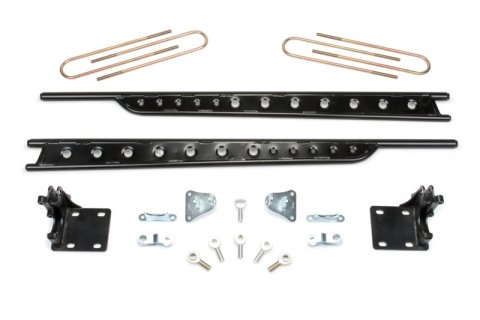 Fabtech 11-16 Ford F250/350 4WD Short Bed Floating Rear Traction Bar System thumbnail 2