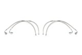 Fabtech 07-18 Jeep JK 4WD Front & Rear Extended Brake Line Kit thumbnail 1