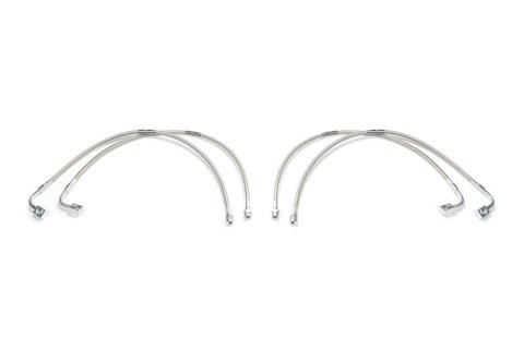 Fabtech 07-18 Jeep JK 4WD Front & Rear Extended Brake Line Kit