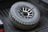Fabtech Universal Spare Tire Angled Mount - Black thumbnail 5
