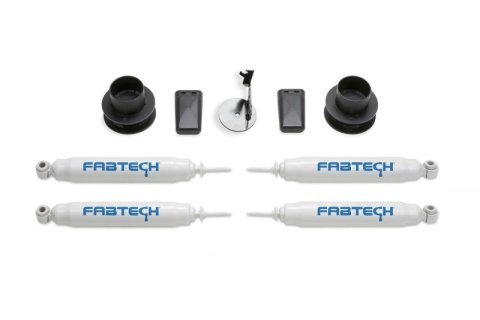 Fabtech 19-20 Ram 2500 4WD 2.5in Coil Spacer Kit w/ Performance Shocks