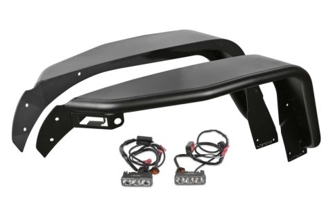 Fabtech 18-21 Jeep JL 4WD Front Steel Tube Fenders thumbnail 1