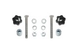 Fabtech 20-21 Jeep Gladiator 4WD Cargo Rack Hi-Lift Jack Mount Kit thumbnail 1