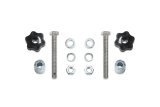 Fabtech 20-21 Jeep Gladiator 4WD Cargo Rack Hi-Lift Jack Mount Kit thumbnail 2