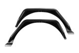 Fabtech 18-21 Jeep JL 4WD Rear Steel Tube Fenders - Textured Black thumbnail 2
