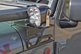 Fabtech 18-21 Jeep JL/JT Light Bracket Kit (Adjustable) thumbnail 4