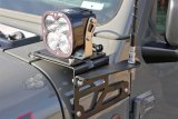 Fabtech 18-21 Jeep JL/JT Antenna Light Bracket Kit (Adjustable) thumbnail 3