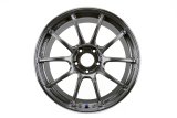 Advan RZII 18x9.0 +53 5x120 Racing Hyper Black Wheel thumbnail 1