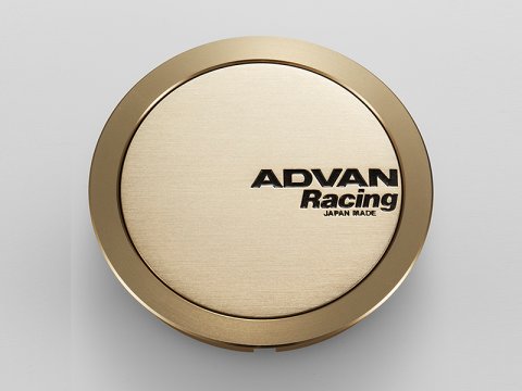Advan 63mm Full Flat Center Cap - Bronze Alumite
