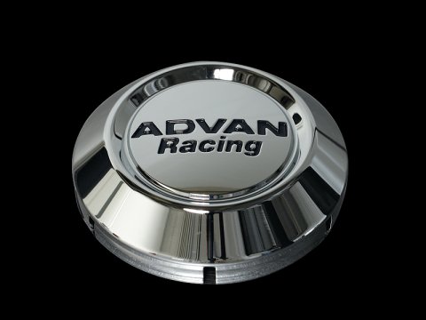 Advan 73mm Low Center Cap - Chrome thumbnail 1