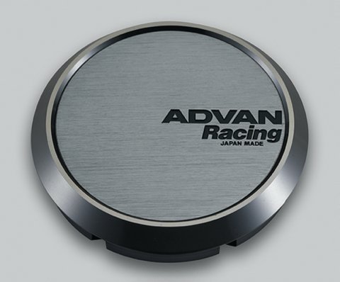 Advan 73mm Flat Center Cap - Hyper Black
