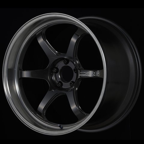 Advan R6 20x10 +25mm 5x112 Machining and Black Coating Graphite Wheel