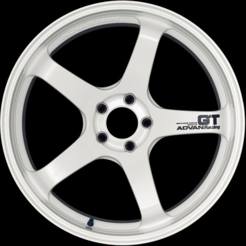 Advan GT Premium Version 19x9.5 +22 5x112 Racing White Wheel
