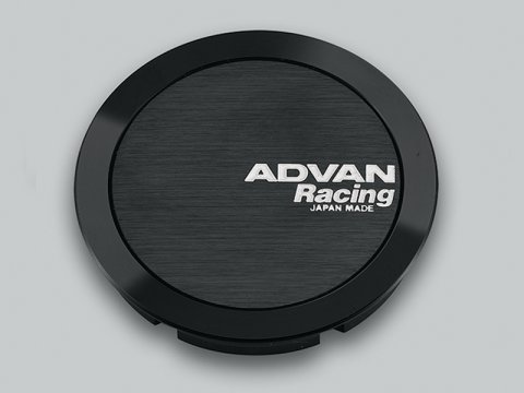 Advan Full Flat 63mm Center Cap - Black thumbnail 1