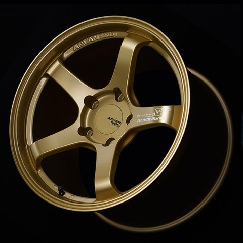 Advan GT for Porsche 18X10.0 +60 5x130 Racing Gold Metallic