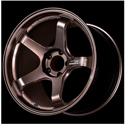 Advan GT 20X11.5 +46 CL-CL Racing Titanium Black Wheel thumbnail 1