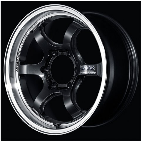 Advan GT 20X11.5 +53 5x130 Racing Titanium Black Wheel