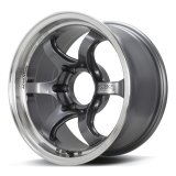 Advan RG-D2 for Truck 17x8.0 / +20 Offset / 6x139.7 / 112mm Bore / Machining and Racing Gunmetallic thumbnail 2