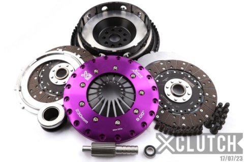 XClutch 08-13 BMW M3 Base 4.0L 9in Twin Solid Organic Clutch Kit thumbnail 2